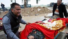 مجزرة بحق المدنيين بحي الموصل الجديدة بالجانب الغربي من مدينة الموصل