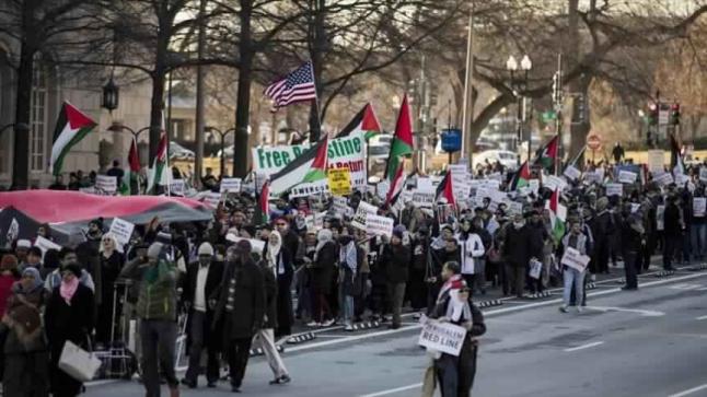 المجلس الأمريكي للمنظمات الإسلامية ينظم تظاهرة للتنديد بقرار ترامب حيال القدس