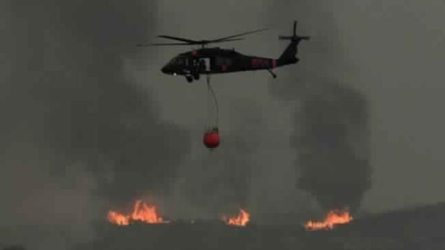 انحسار قوة الرياح لم تعوق استمرار انتشار حرائق غابات ولاية كاليفورنيا الأمريكية