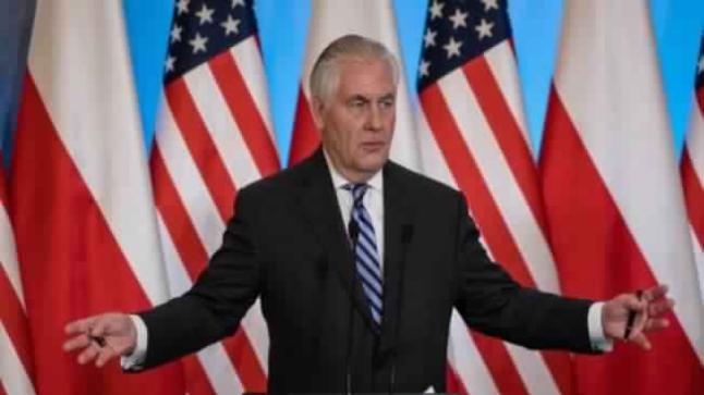 وزير الخارجية الأمريكي يلمح لفرض عقوبات على روسيا حال تدخلها في الانتخابات التشريعية المقبلة