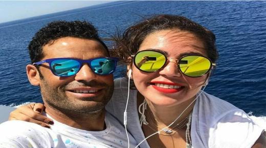 لقاء الخميس تهنئ أوسة بتألقه أمام الزمالك: “عاش حبيبي”