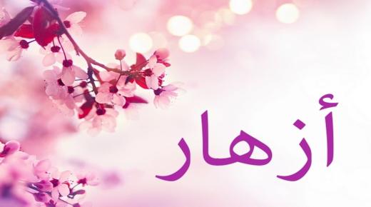 معنى اسم ازهار وشخصيتها
