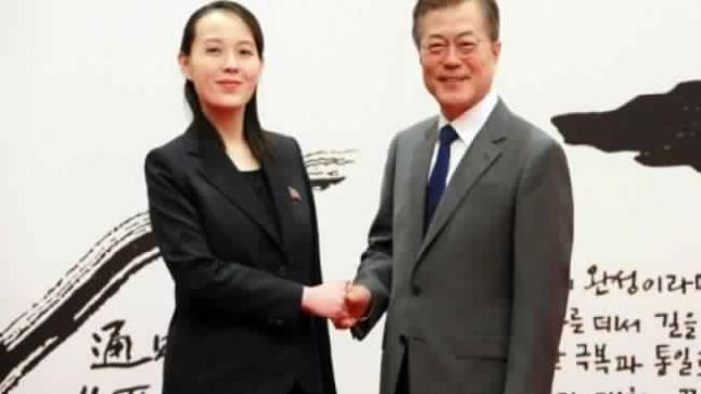 زعيم كوريا الشمالية يبدي اعجابه بالاستقبال المميز لوفد بلاده خلال زيارة كوريا الجنوبية