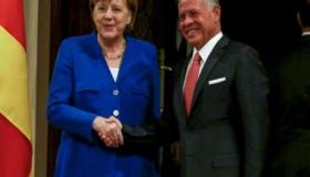 ميركل تعلن عن قرض ميسر للأردن عقب جلسة المباحثات التي أجرتها مع العاهل الأردني