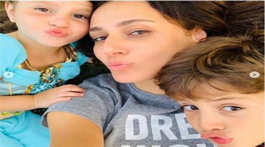 تعرف على رسالة حلا شيحا لأولادها على انستجرام