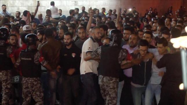 الأمن الأردني يكشف عن إلقاء القبض على عدد من الأجانب متهمين بالشغب خلال الاحتجاجات
