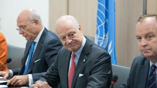 وفدي المعارضة السورية ونظام الأسد يتسلمان مقترحات المبعوث الأممي لحل النزاع القائم