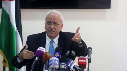 عريقات يدعو الاتحاد الأوروبي لممارسة ضغوط على إسرائيل لوقف انتهاكاتها بحق الفلسطينيين