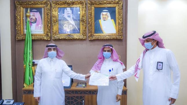 مستشفى أبو عريش يكرم قسم الرعاية الصحية المنزلية