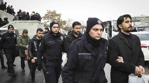 قوات الأمن التركي تعتقل خمسة عناصر من تنظيم فتح الله جولن أثناء هروبهم لليونان