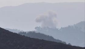 المعارضة السورية المسلحة تسقط مروحية تابعة لقوات الأسد في ريف اللاذقية