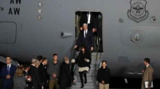 نائب الرئيس الأمريكي يلتقي بنتنياهو ويلقي خطابا أمام أعضاء الكنيست الإسرائيلي