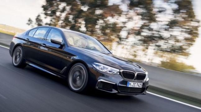 بي ام دابليو تتحدث عن سياراة من طراز إم 5 تتمتع بمحرك من طراز M550i بتقنية إكس درايف