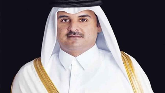 الأمير تميم بن حمد يبعث ببرقية عزاء في وفاة والدة الشيخ خليفة بن زايد