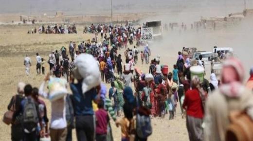 تقديرات أممية بنزوح نحو ربع مليون عراقي من الموصل بعد بدء عمليات استعادة الأحياء الغربية