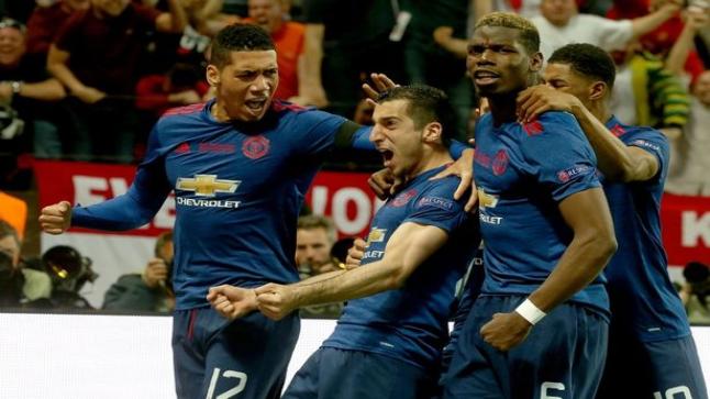 مانشستر يونايتد يقهر أياكس ويتوج بلقب الدوري الأوروبي للمرة الأولى في تاريخه