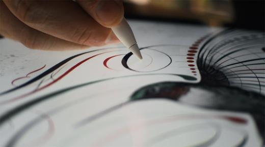 براءة إختراع جديدة وميزات حديثة لقلم آبل Apple Pencil