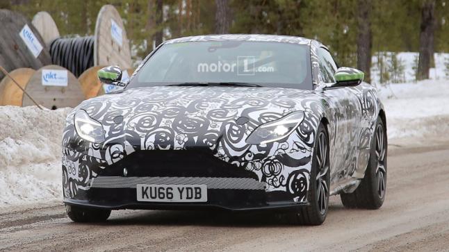 صور تجسسية لسيارة DB11 S الرياضية التابعة لشركة أستون مارتن البريطانية