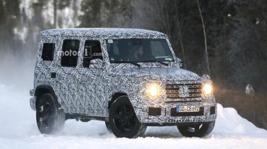 تفاصيل حصول سيارة مرسيدس G-Class الجديدة كلياً على هيكل صندوقي