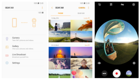 تطبيق Gear 360 الخاص بكاميرا الواقع الإفتراضي متاح الأن للتحميل