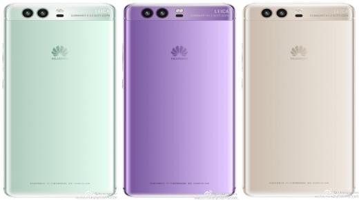 تقرير حديث بشأن إحتمالية حصول هاتف Huawei P10 على لون أخضر وبنفسجي