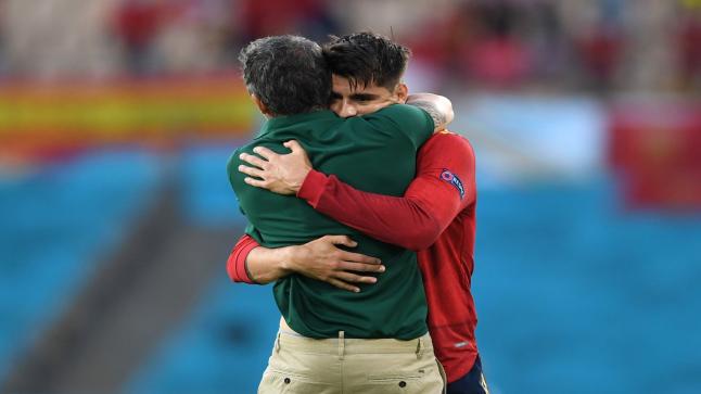 لويس انريكي: موراتا بالاحصائيات لا يوجد من هو أفضل منه سوى هاري كين وديفيد فيا