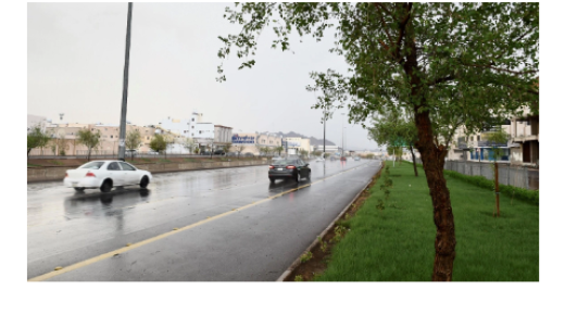 طقس المدينة أمطار رعدية مصحوبة برياح سطحية