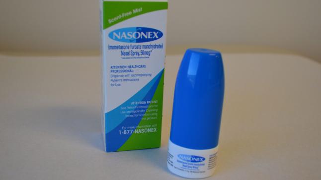 نشرة بخاخ نازونكس Nasonex يعالج التهابات الجيوب الأنفية