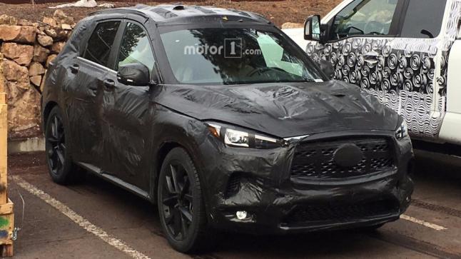 احدث الصور التجسسية عن الجيل الجديد من سيارة QX50 وتفاصيل عن مواصفاتها