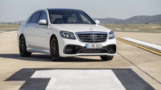 معلومات عن كشف مرسيدس لسيارة S-Class 2018 المحدثة بالصور