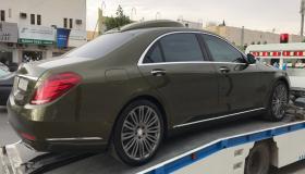 معلومات عن وصول نسخة خاصة من سيارة مرسيدس S Guard إلى السعودية بالصور