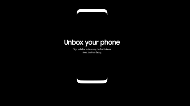 تسريبات تكشف الصحفة الرسمية للاشتراك الخاص بهاتف سامسونج جالكسي اس 8