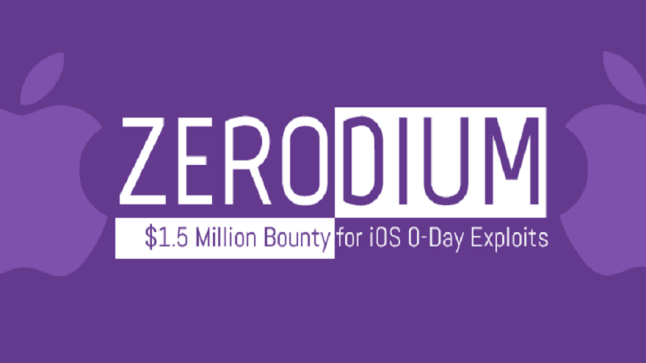 شركة Zerodium تعلن عن برنامج المكافآت الجديد حول ثغرات iOS 10