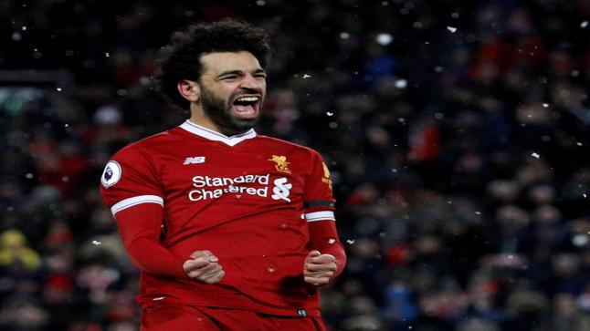 محمد صلاح يحتاج إلى هدفين لتحطيم رقم مايكل أوين