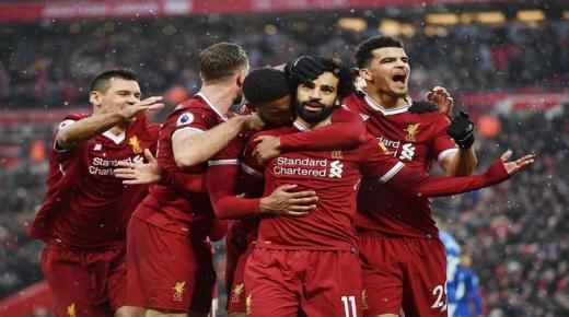 هكذا احتفل ليفربول بعيد ميلاد محمد صلاح