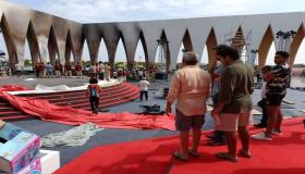 السيطرة على حريق نشب في قاعة مهرجان الجونة وإصابة 14 شخصا بالاختناق