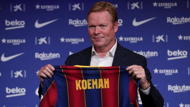 تقارير .. بارتوميو رفض طلب كومان بشأن التعاقد مع مهاجم إنتر ميلان