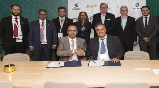 اتفاقية تعاون بين الاتصالات السعودية واريكسون لأدخال الجيل الخامس