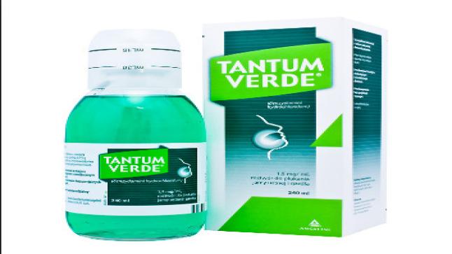 تانتم أخضر ب Tantumverde p مطهر للفم والحلق