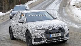 للمرة الأولى شركة أودي تقوم بإختبار سيارتها الجديدة A6 مع التمويهات المكثفة بالصور