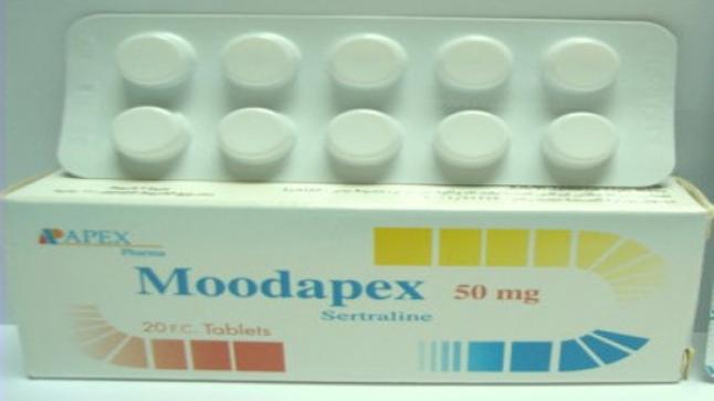 نشرة اقراص مودابكس Moodapex يعالج التوتر وحالات الاكتئاب