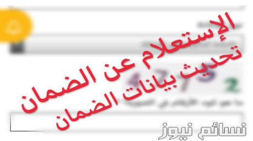 الاستعلام عن الضمان الاجتماعي برقم الهويه او الضمان او بالسجل المدني | استعلام رصيد المقطوعة في الضمان الاجتماعي السعودي