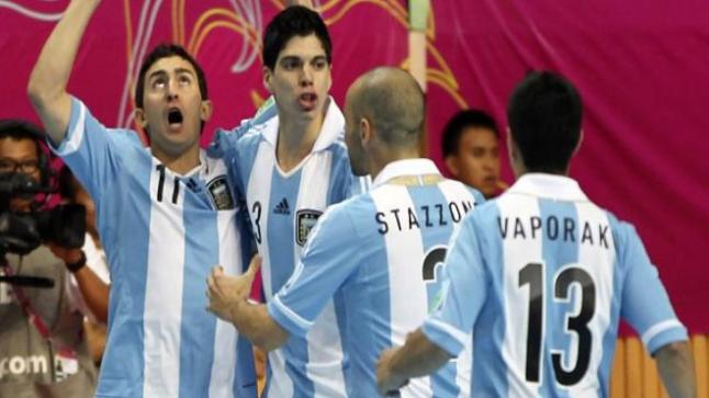 الأرجنتين تفوز بلقب كأس العالم لكرة الصالات لأول مرة في تاريخها