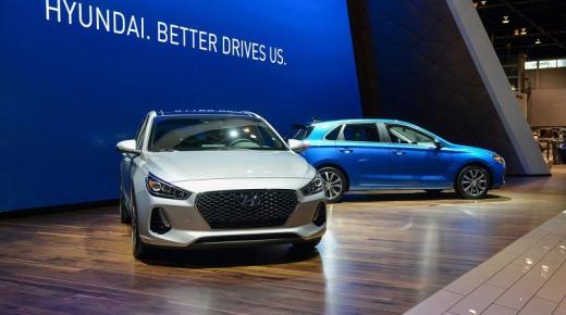 تفاصيل عن النترا جي تي موديل 2018 الخاصة بشركة هيونداي بعد ظهورها في معرض شيكاغو للسيارات