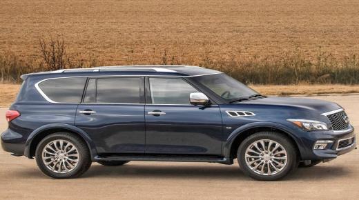 بالصور معلومات حديثة عن سيارة انفينيتي كيو اكس 80 2017