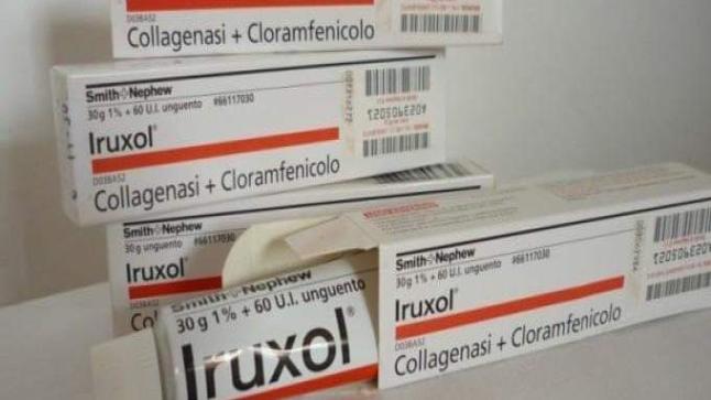 ايروكسول لعلاج الحروق والجروح والتقرحات