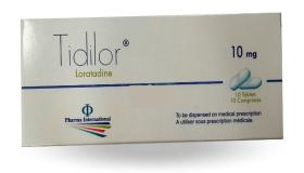نشرة أقراص تيديلور Tidilor يعالج الحساسية
