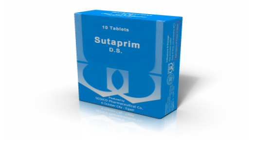 نشرة أقراص سوتابريم Sutaprim لعلاج الالتهابات البكتيرية