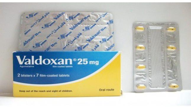 نشرة أقراص فالدوكسان valdoxan لعلاج الأمراض النفسية