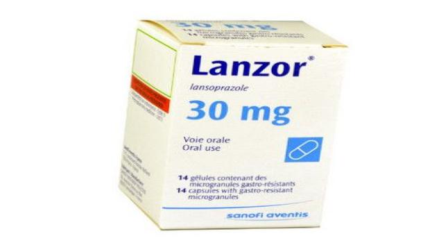 نشرة أقراص لأنزور Lanzor يعالج قرحة المعدة وارتجاع المريء